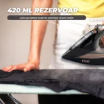 RYER pegla na paru - Velika keramička ploča - Anti kamenac - Automatsko čišćenje - Slika 9