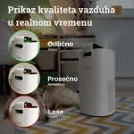 RYER prečišćivač vazduha XL – 350 m³/h protok – Sa HEPA 13 filterom – Kontrola preko aplikacije – Protiv polenske groznice (alergije) - Slika 5