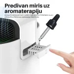 RYER prečišćivač vazduha XL – 350 m³/h protok – Sa HEPA 13 filterom – Kontrola preko aplikacije – Protiv polenske groznice (alergije) - Slika 4