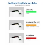 RYER prečišćivač vazduha XL – 350 m³/h protok – Sa HEPA 13 filterom – Kontrola preko aplikacije – Protiv polenske groznice (alergije) - Slika 14