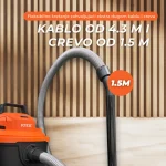 RYER 3-u-1 usisivač za suvo i mokro usisavanje – Sa funkcijom duvanja – 18L – 1200W – Građevinski usisivač – Vodootporan - Slika 2