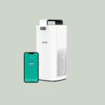ryer prečišćivač vazduha xl – 350 m³/h protok – sa hepa 13 filterom – kontrola preko aplikacije – protiv polenske groznice (alergije)