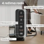 ryer hybridsteam tepih čistač 1800w – parni čistač + čistač fleka, 8 nastavaka, rezervoari 1,9l/1,4l