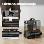 ryer hybridsteam tepih čistač 1800w – parni čistač + čistač fleka, 8 nastavaka, rezervoari 1,9l/1,4l